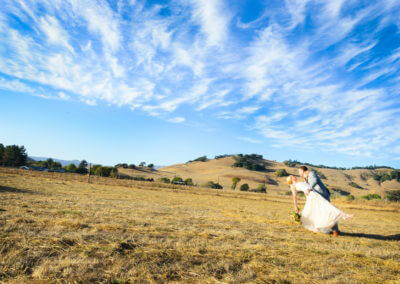 Rancho Nicasio - Country Wedding Bride and Groom Couple